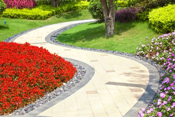 Garden Walkway Installation in Napa