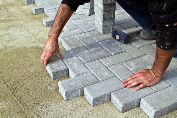 Concrete Paver Installation in Napa