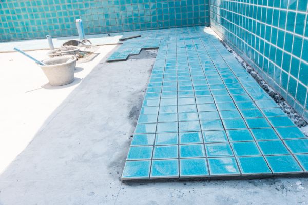Pool Flooring Installation in Napa