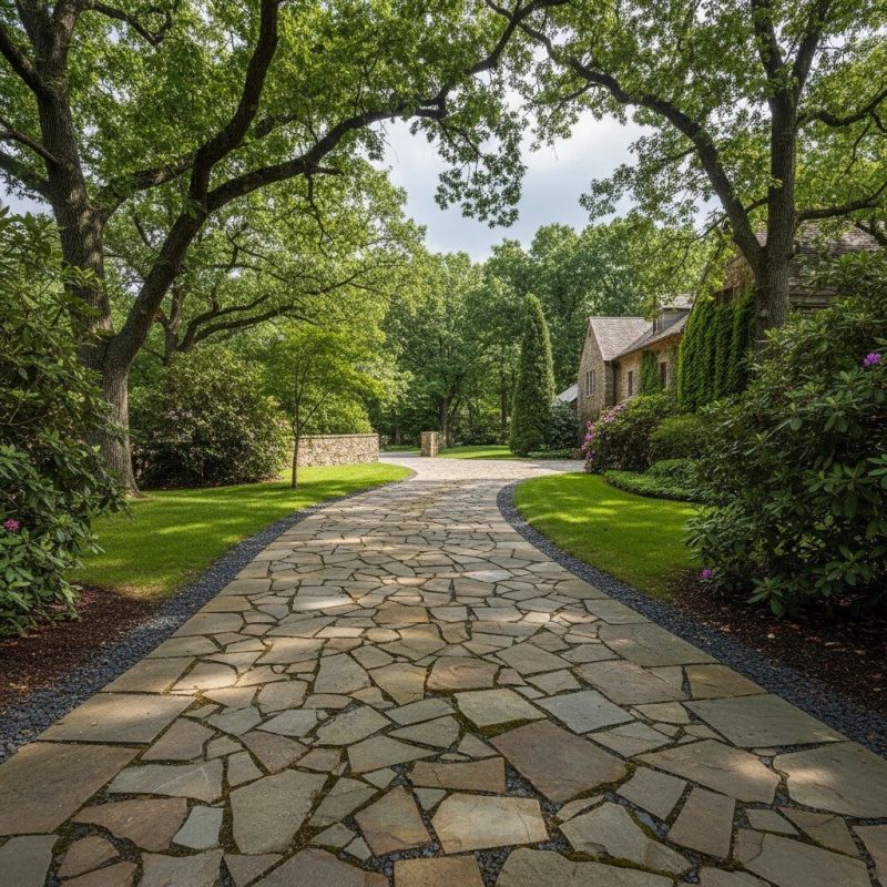 Flagstone Pathway Installation